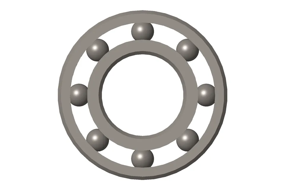 4095423 מיסבי כדור חריץ עמוקים מיסבים